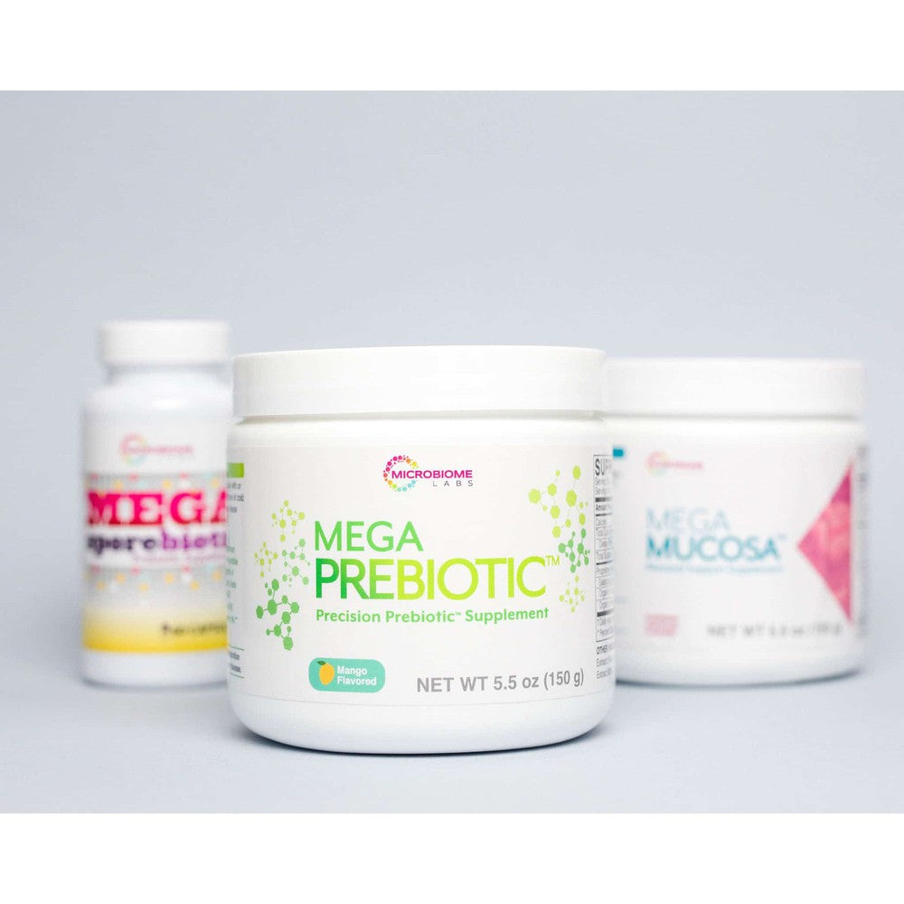 Microbiome "Total Gut Restoration" 3 months Megaspore PLUS, MegaPre and MegaMucosa